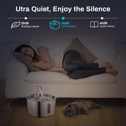PureFlow™ Stainless Steel Water Fountain