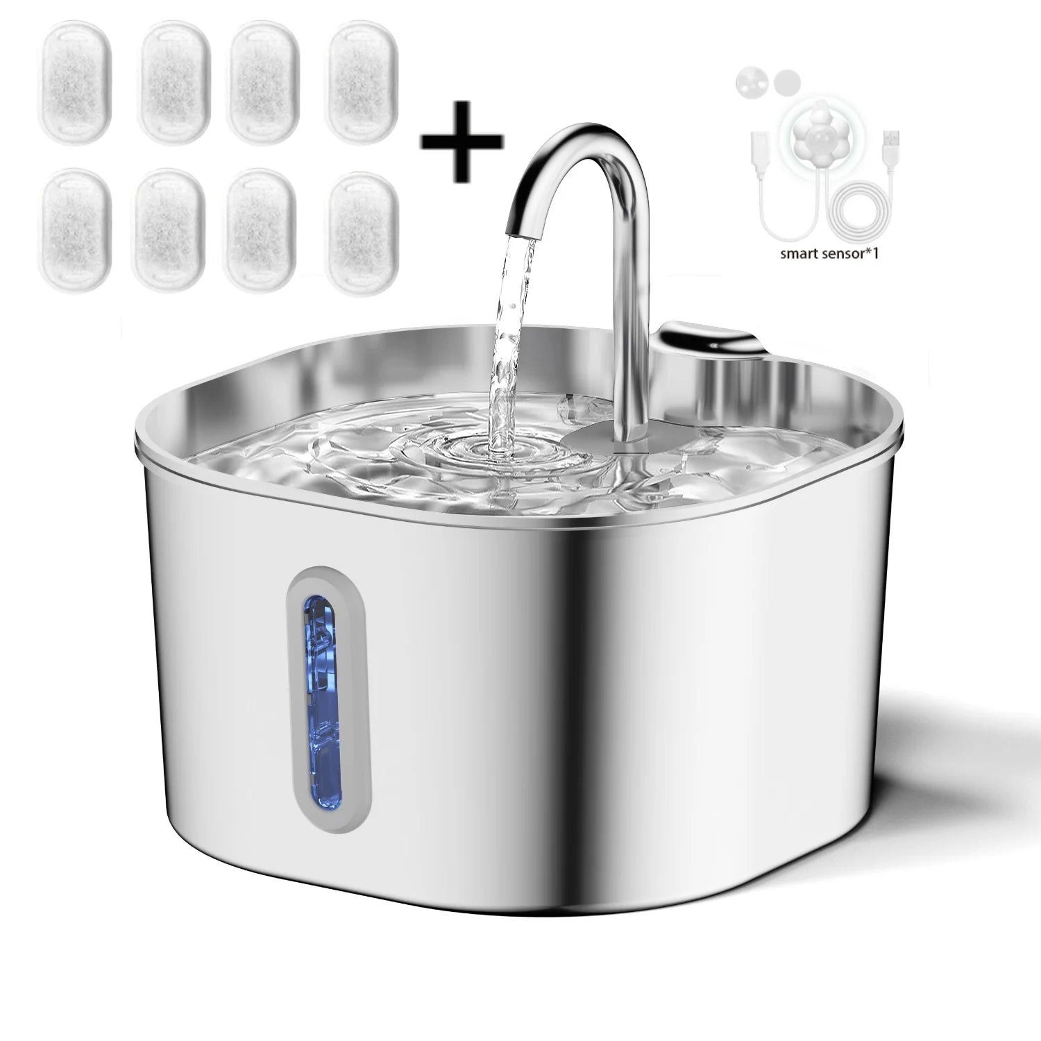 PureFlow™ Stainless Steel Water Fountain